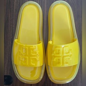 Tory Burch Jelly Slides-size 8